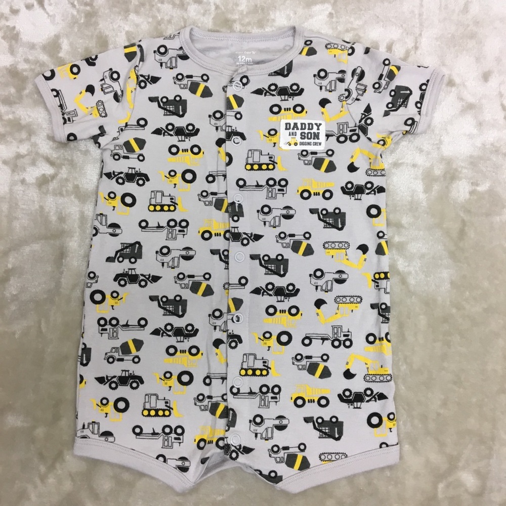 4 Carter’s Baby Rompers - Picture 7 of 8